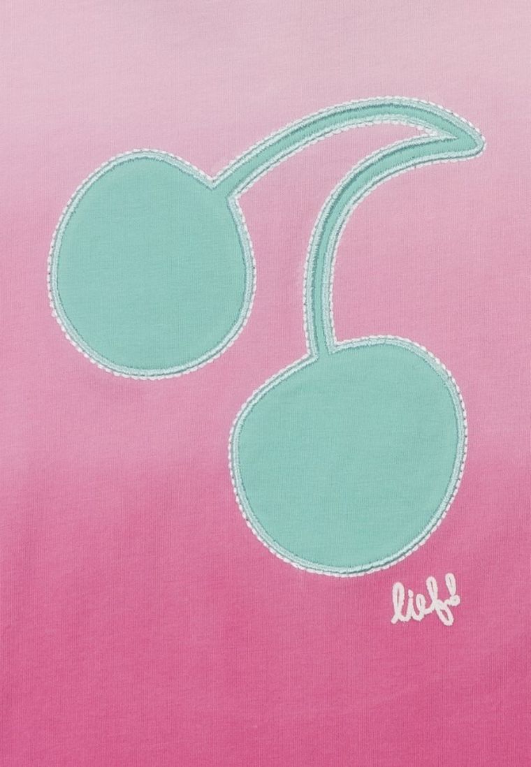 T-shirt dziewczęcy, różowy, Lief
