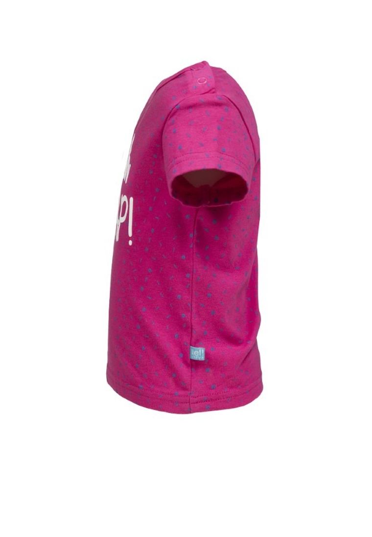 T-shirt dziewczęcy, różowy, Lief