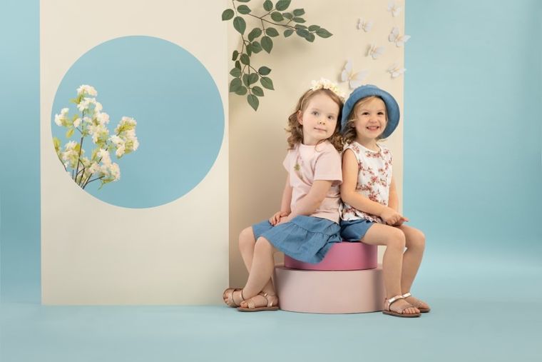 T-shirt dziewczęcy, różowy, Pinokio