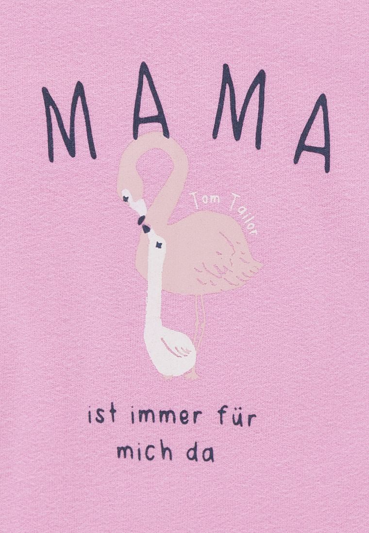 T-shirt dziewczęcy, różowy, Tom Tailor