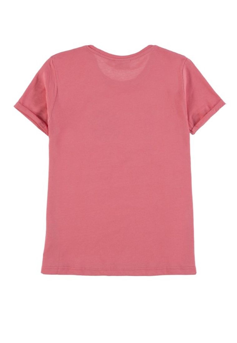 T-shirt dziewczęcy, różowy, Tom Tailor