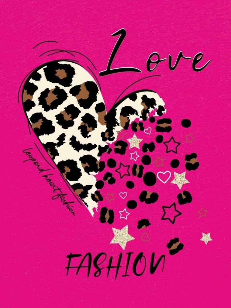 T-shirt dziewczęcy, różowy, Tup Tup