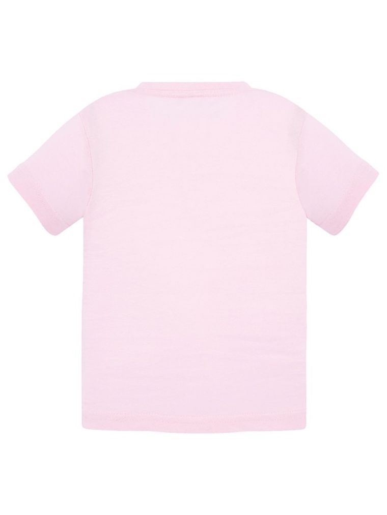 T-shirt dziewczęcy, różowy, Tup Tup