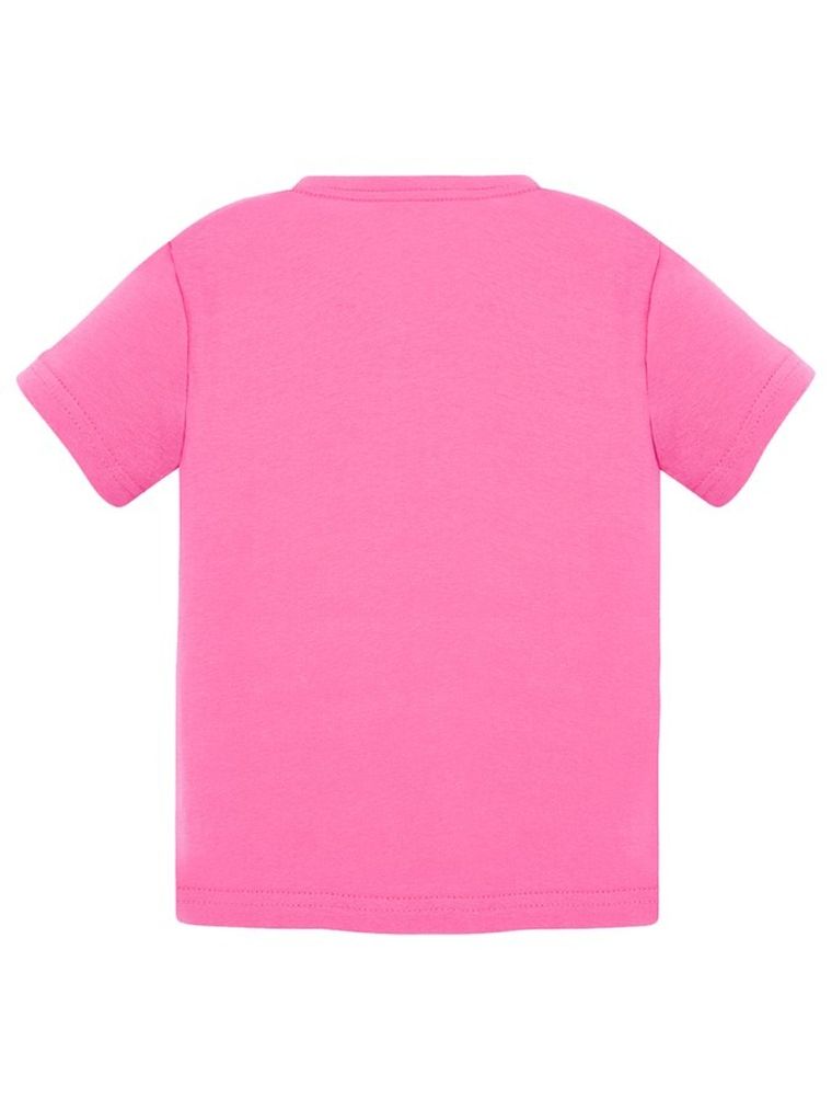 T-shirt dziewczęcy, różowy, Tup Tup