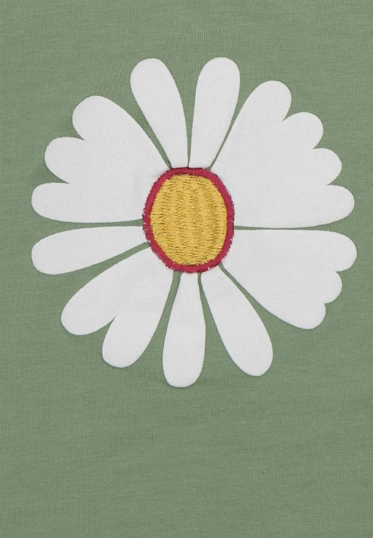 T-shirt dziewczęcy, zielony, Lief