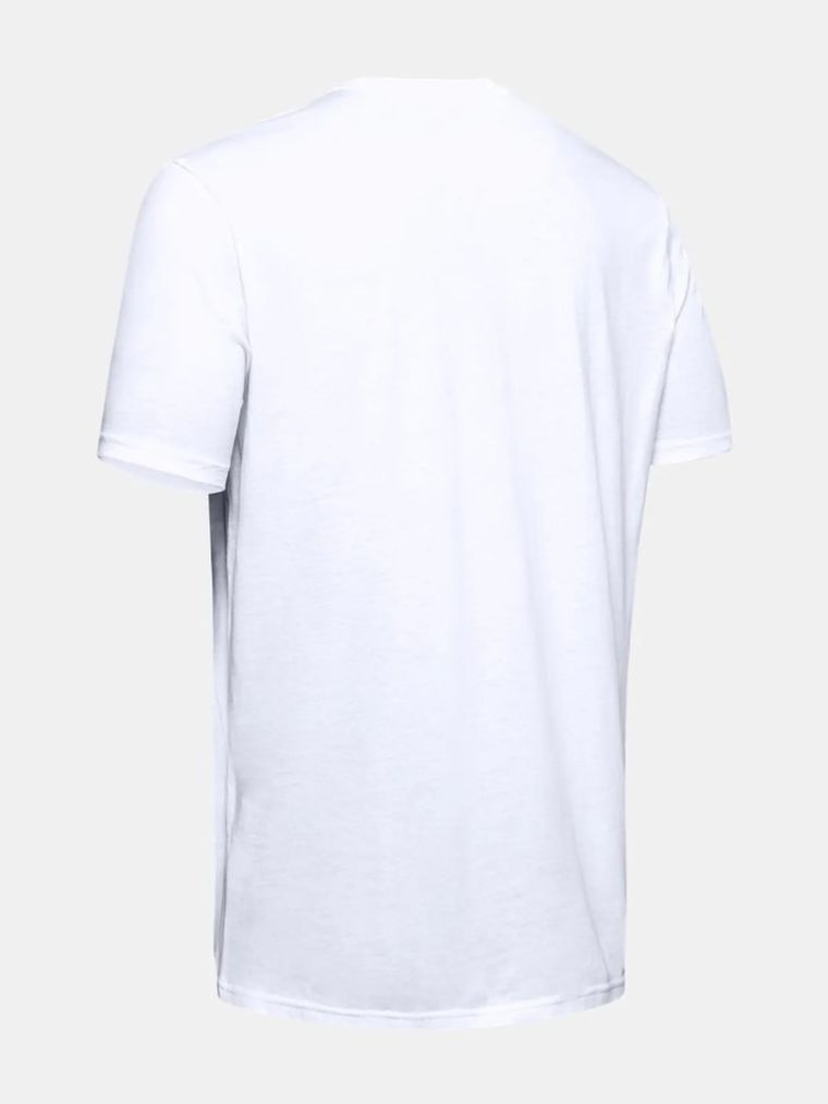 T-shirt męski, biały, Under Armour
