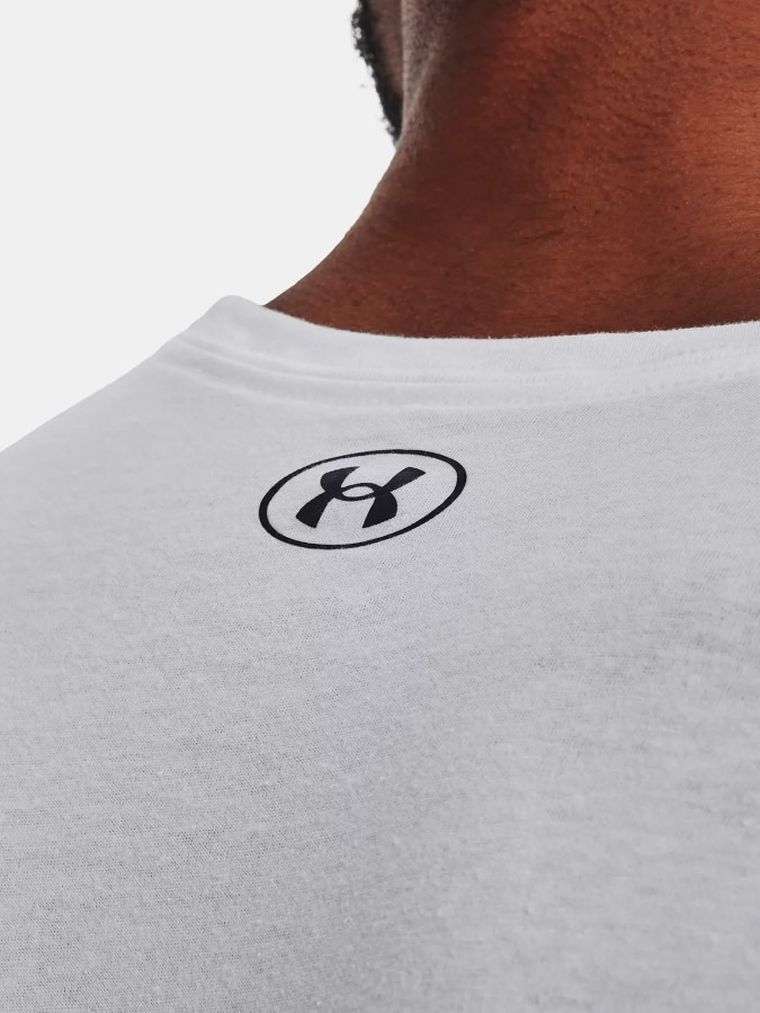 T-shirt męski, biały, Under Armour