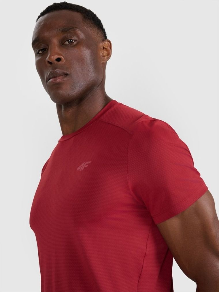 T-shirt męski, czerwony, 4F
