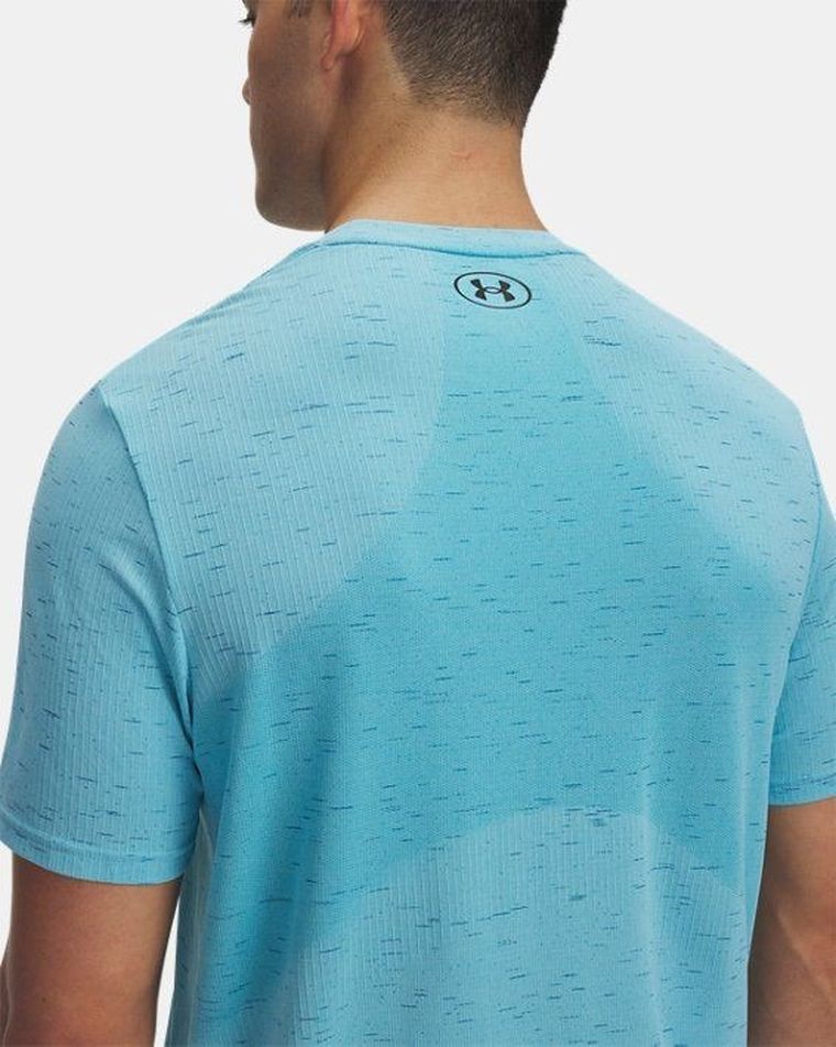 T-shirt męski, niebieski, Under Armour