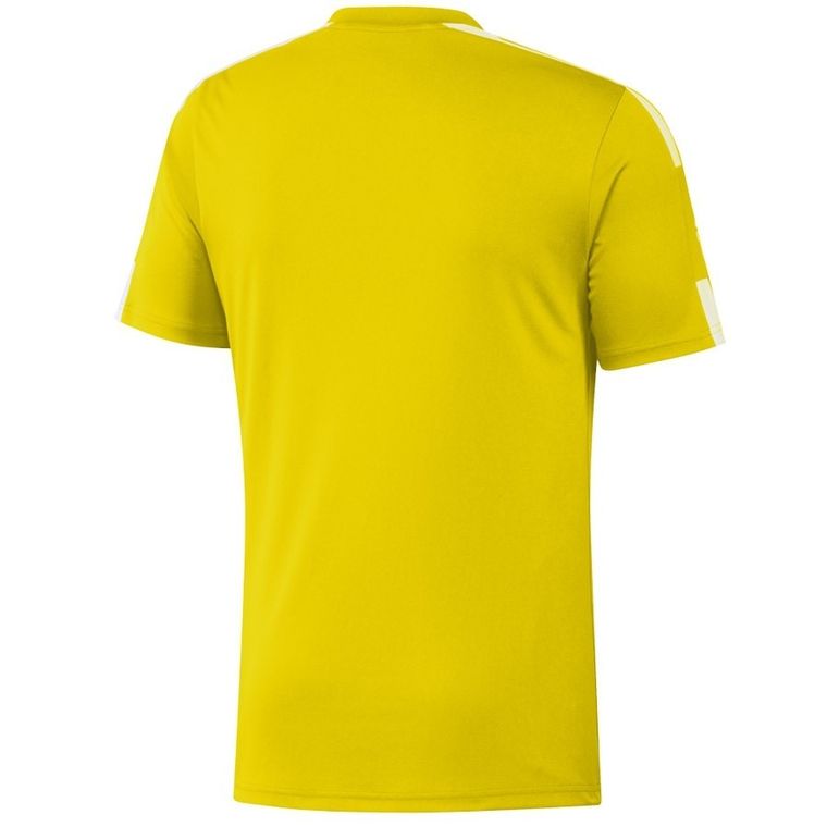 T-shirt męski, żółty, Adidas Squadra 21 JSY