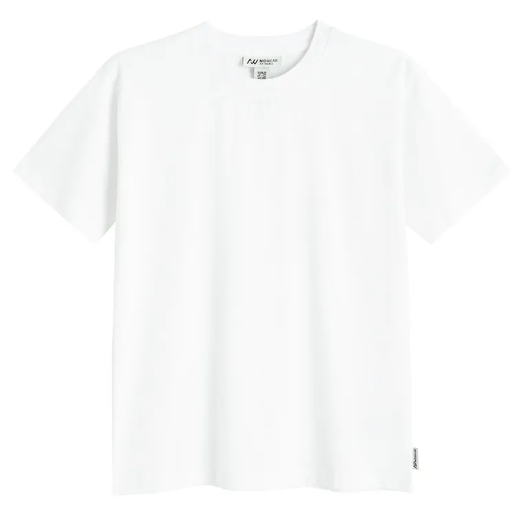 T-shirt z bawełny czesanej 2-pack NOWEAR