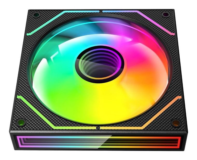 Tacens, Mars, wentylatory z hubem i pilotem, czarne, 120 mm, 3 szt.