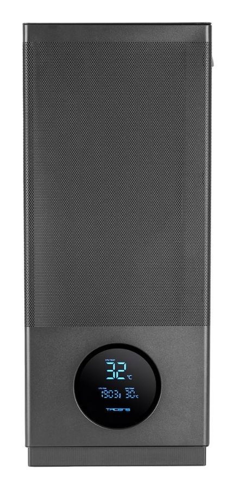 Tacens, obudowa komputerowa, 2SAGITTA20 3x 120mm FAN LCD