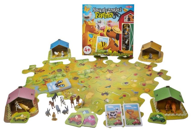 Tactic, Farma, Szukaj i znajdź, gra familijina
