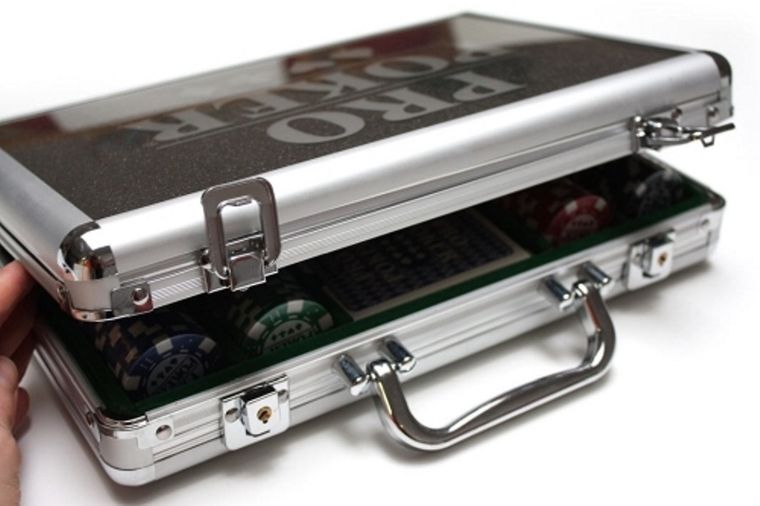 Tactic, Pro Poker 200, zestaw w aluminiowej walizce