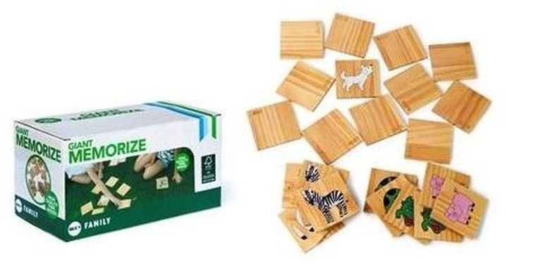 Tactic, Wielkie Memorize, memory drewniane