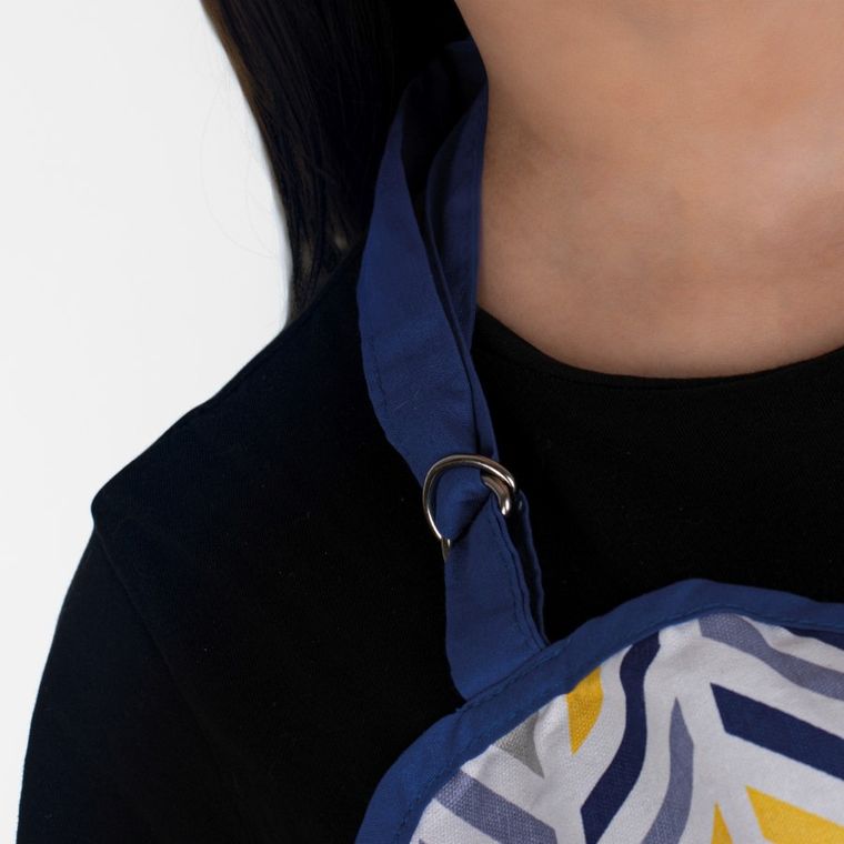 Tadar, fartuch kuchenny, bawełniany, jodełka, 66-76 cm