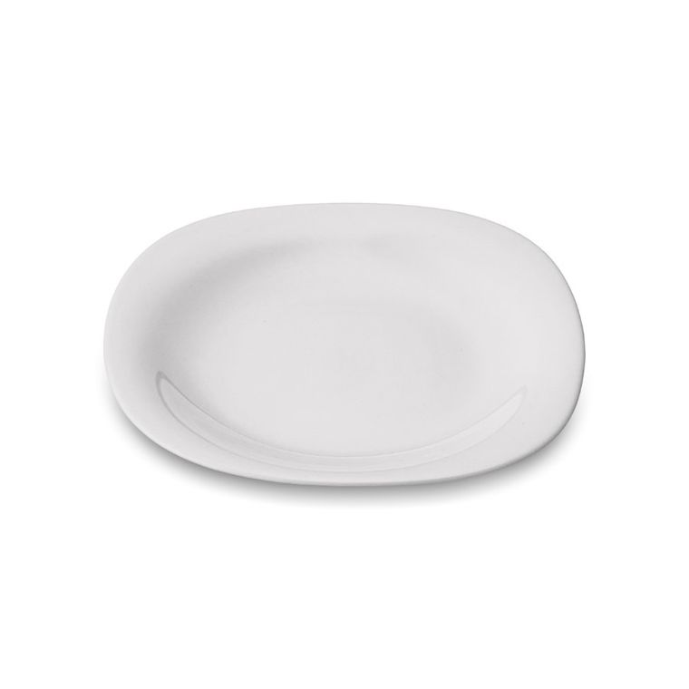 Tadar, Ines, talerz deserowy, kwadratowy, 20 cm