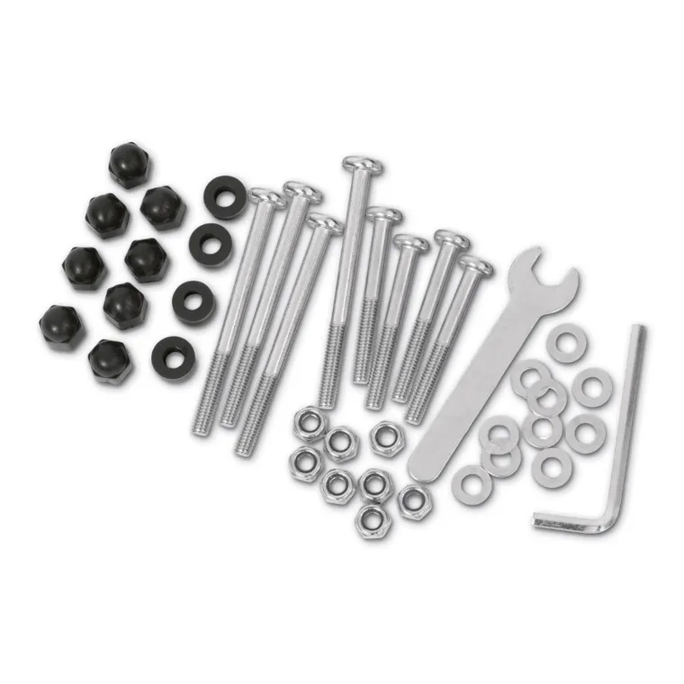 Tadar, krzesła ogrodowe, stalowe, czarne, 55-75-91 cm, 2 szt.