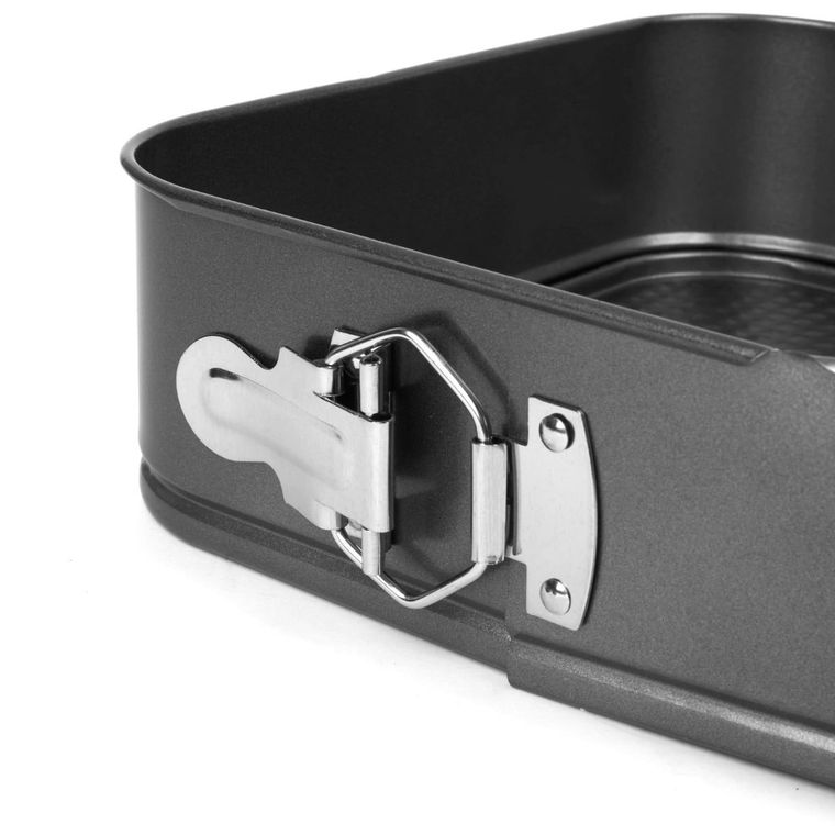 Tadar, kwadratowa tortownica stalowa, 24 cm, non-stick