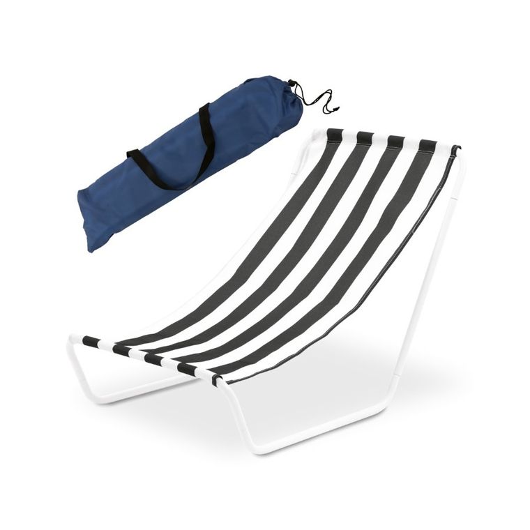 Tadar, leżak ogrodowy, składany, paski