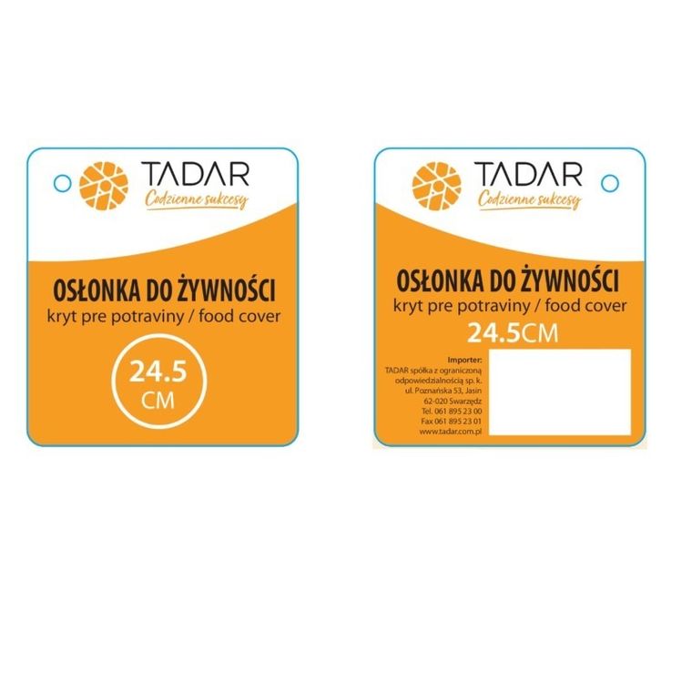 Tadar, osłonka do żywności, 24,5 cm
