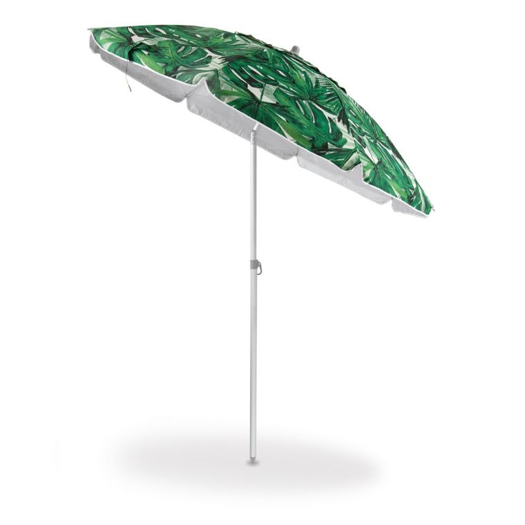 Tadar, parasol plażowy, łamany, monstera, 200 cm