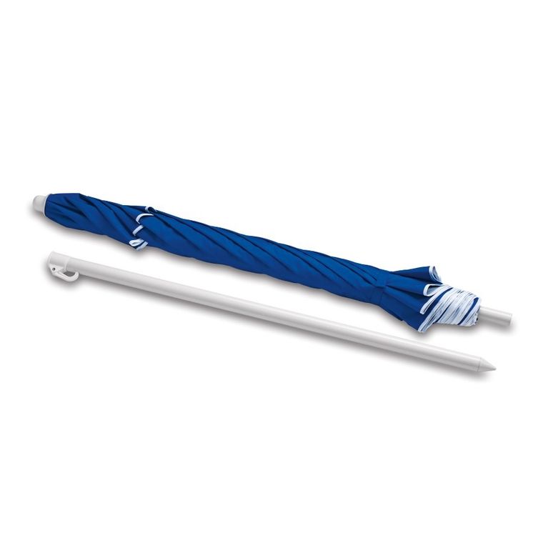 Tadar, parasol plażowy, łamany niebieski, 200 cm