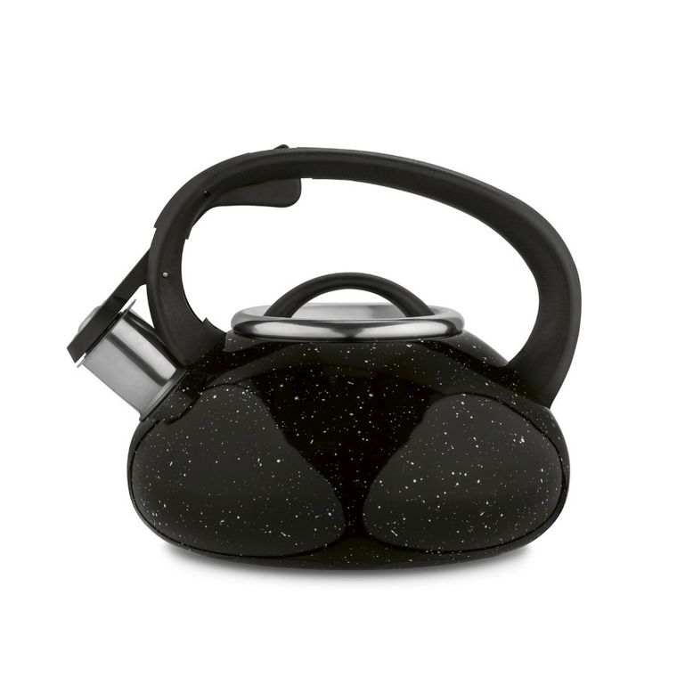 Tadar, Vita, czajnik nierdzewny, czarny, marble, 2 l czarny marble