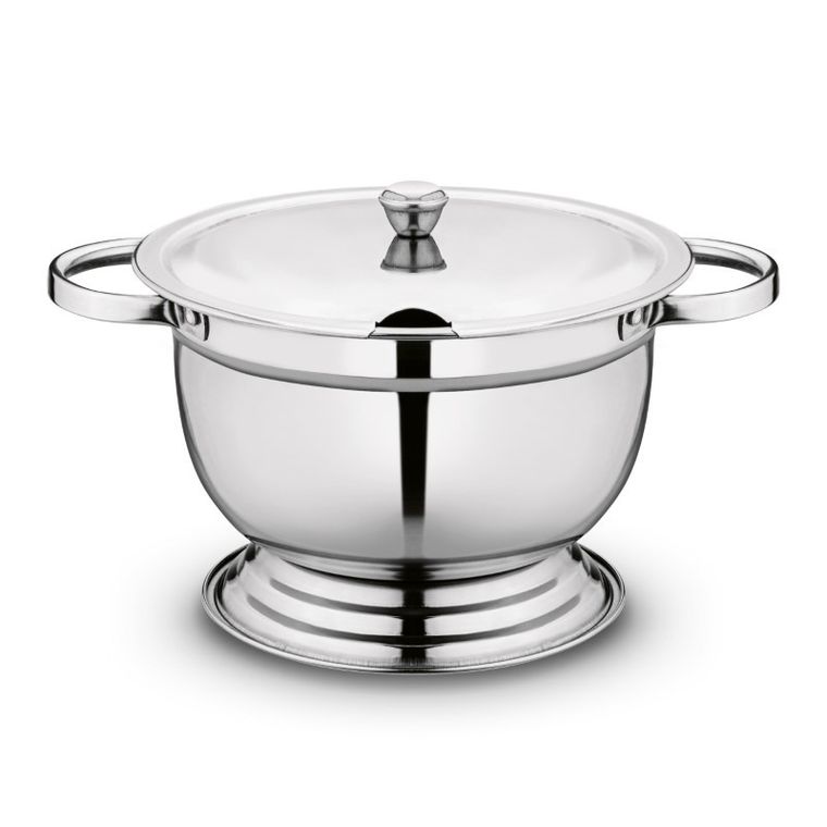 Tadar, waza do zupy ze stali nierdzewnej, połysk, 2,7 l