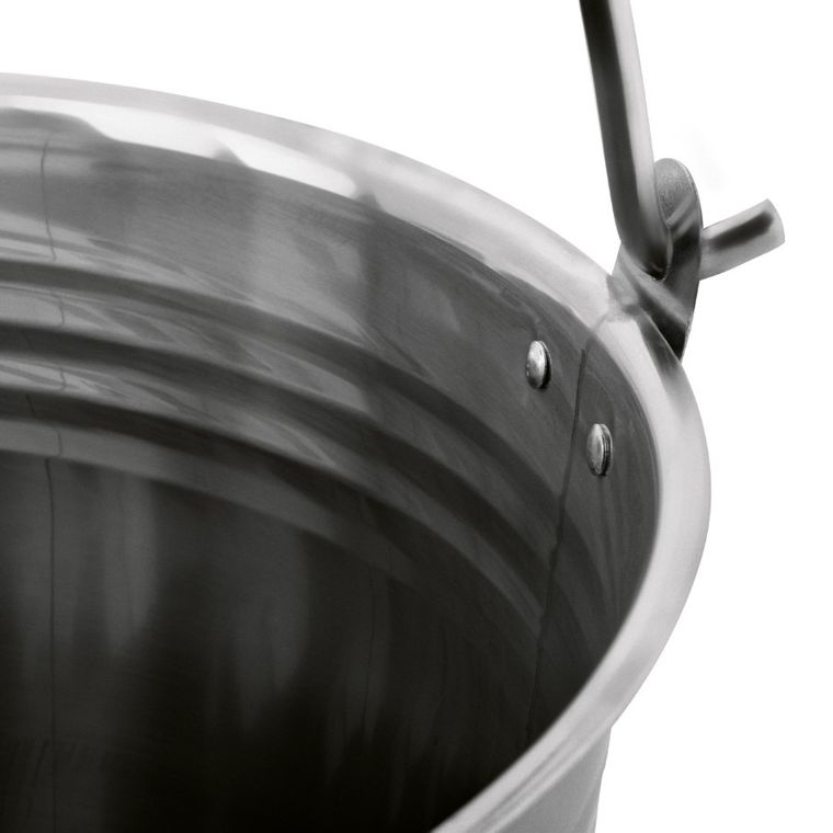 Tadar, wiadro nierdzewne, Puro, 12l