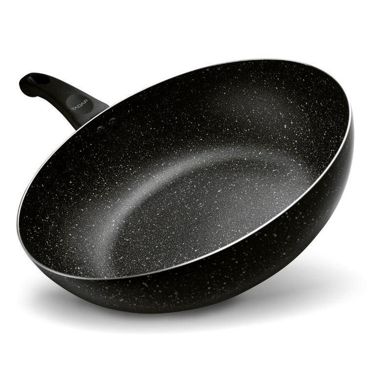 Tadar, wok non-stick, marmara black, indukcja, 30-8,5 cm