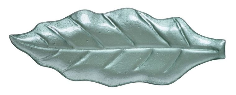 Talerz liść zielony, 41.5-15-2.5 cm