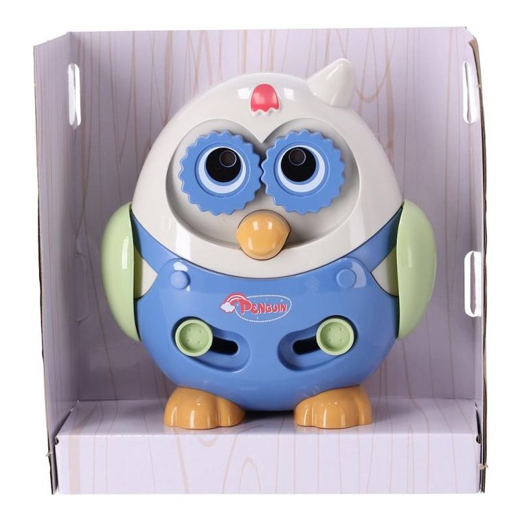 Tańczący pingwin, interaktywna zabawka niemowlęca