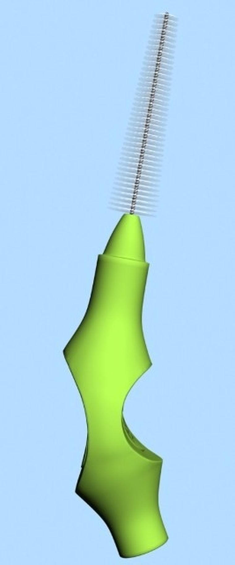Tandex, czyściki międzyzębowe, Flexi 1-3-6 mm, Tapered, lime, zielony, 6 szt.