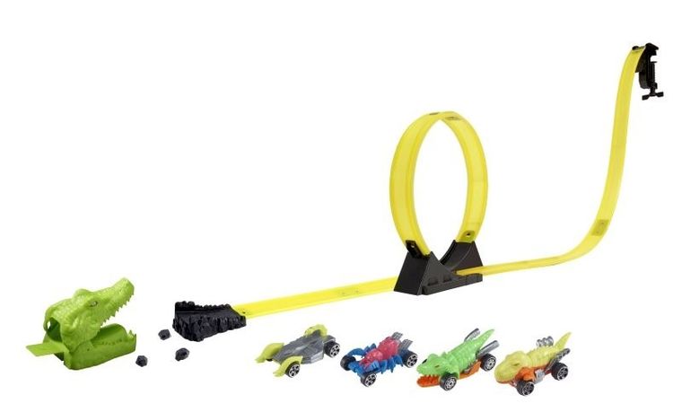 Teamsterz, Croc Attack, tor samochodowy, 4 pojazdy