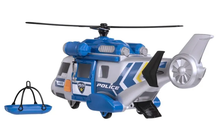 Teamsterz, Helikopter policyjny, pojazd ratunkowy, światło i dźwięk