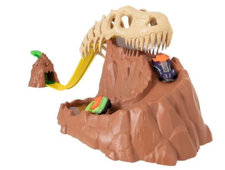 Teamsterz, Szczęka Dino, tor wyścigowy z pojazdami, zmiana koloru pojazdu