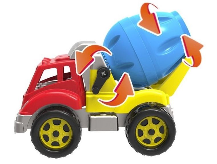 TechnoK, betoniarka, pojazd budowlany