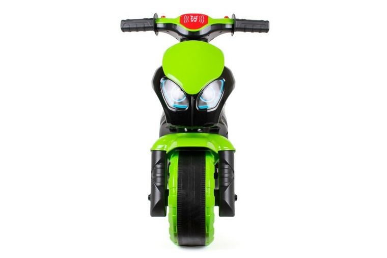 TechnoK, Motocykl, jeździk, zielono-czarny