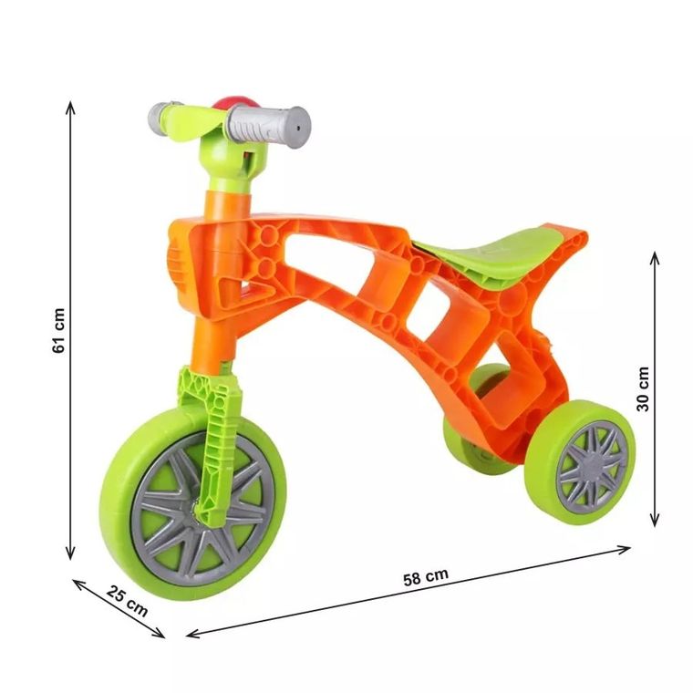 TechnoK, rowerek biegowy, trójkołowy