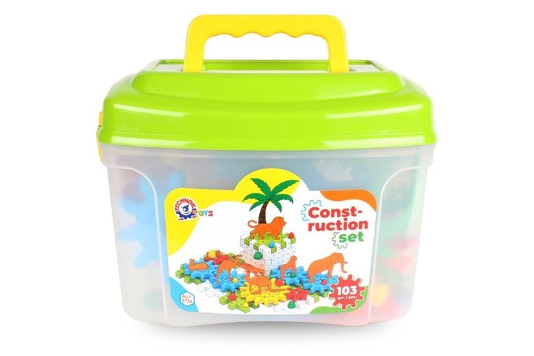 TechnoK, zestaw konstrukcyjny, 103 elementów