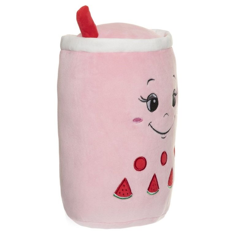 Teddykompaniet, Squeezie, Bubble Tea, maskotka, różowa, 30 cm