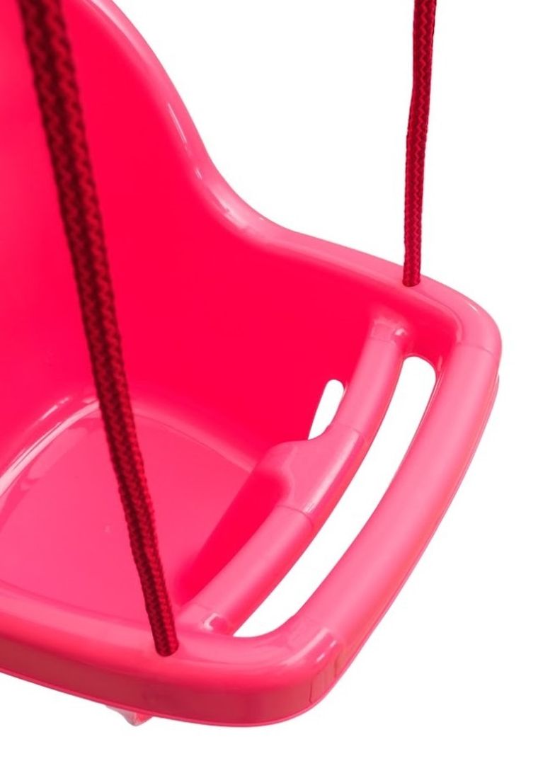 Tega, huśtawka kubełkowa, czerwona