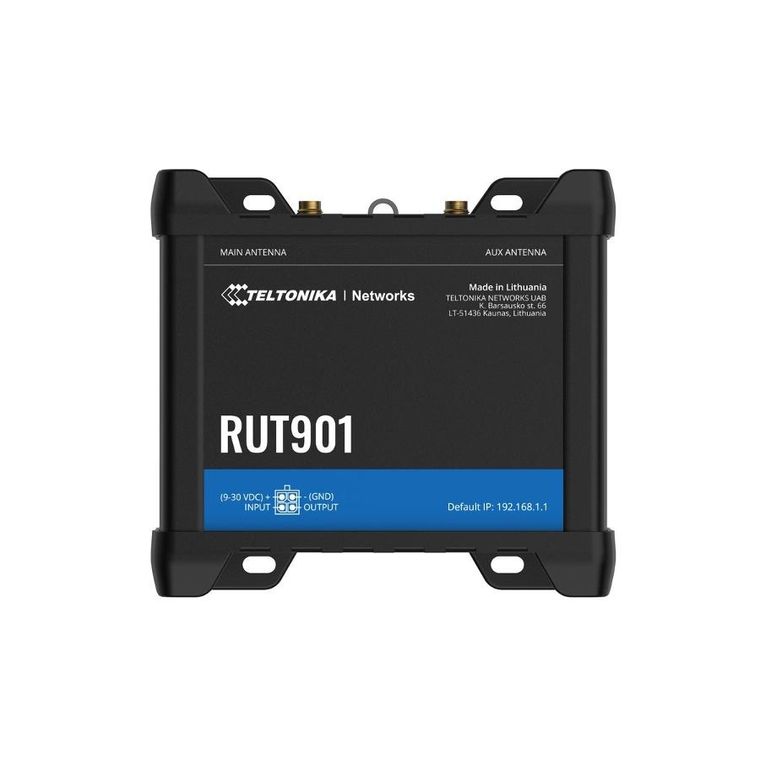 Teltonika, profesjonalny przemysłowy router 4G LTE, WiFi, Dual Sim, 1xWAN, 3xLAN