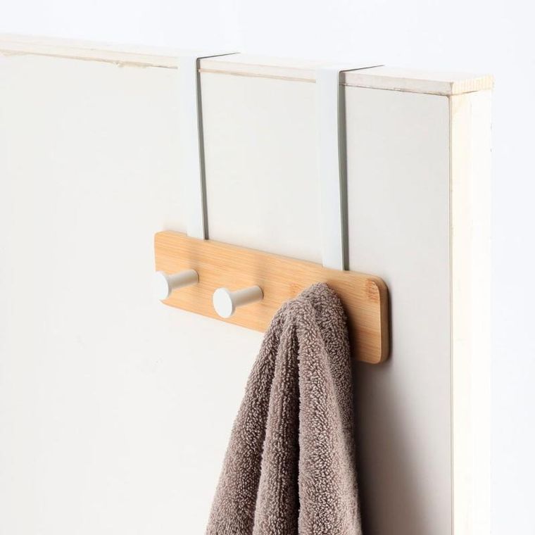 Tendance, metalowy wieszak na drzwi, 3 haczyki, 20-25-9 cm