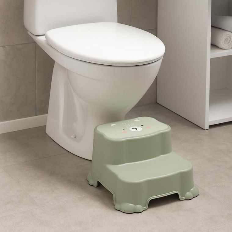 Tender Toys, Lyfta, podest dziecięcy do łazienki, zielony, 22 cm