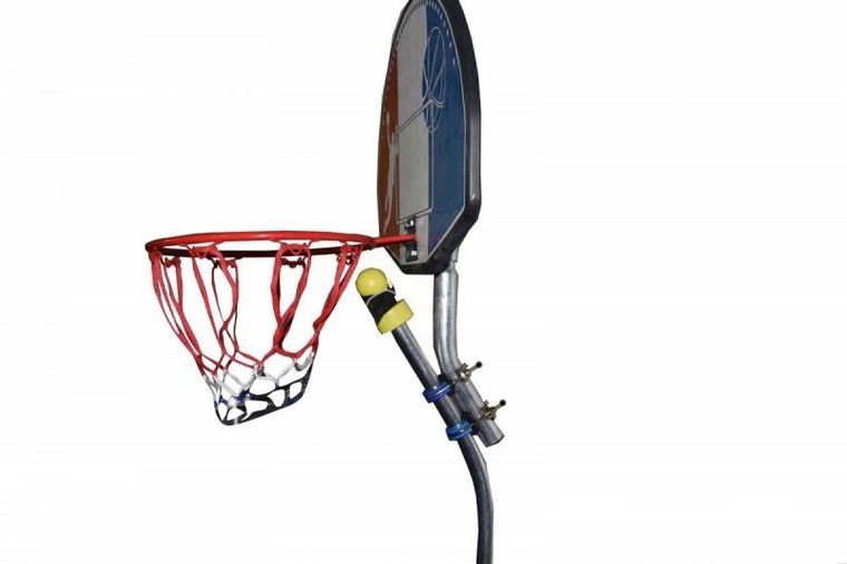 Tesoro, tablica do koszykówki, mocowanie do trampoliny