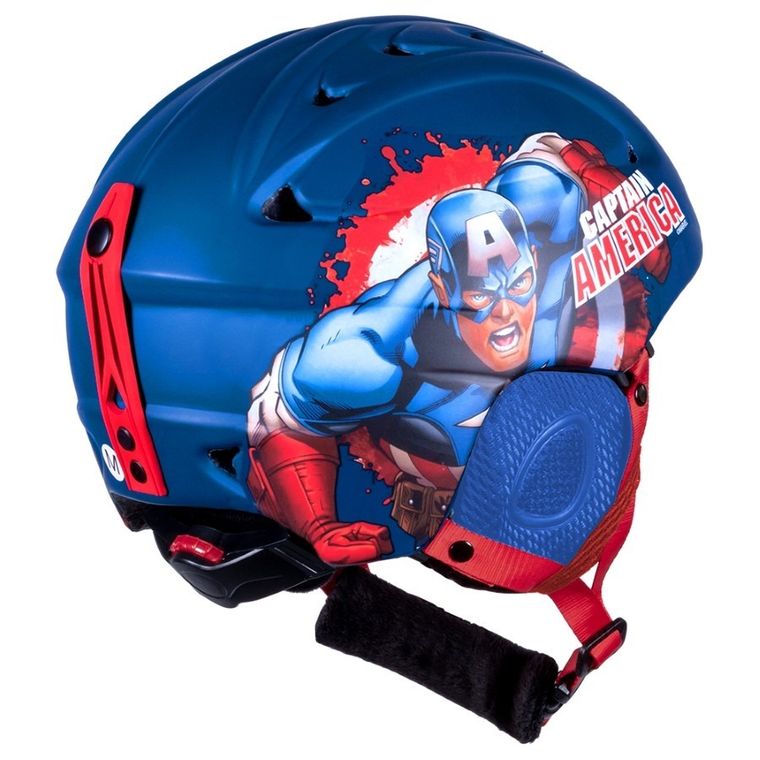 The Avengers, Kapitan Ameryka, kask narciarski, rozmiar 55-58 cm