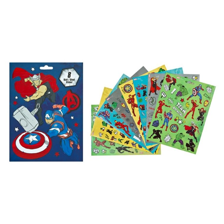 The Avengers, zestaw 340 naklejek